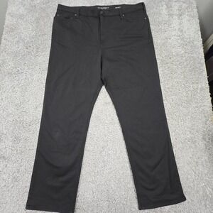 Banana Republic Traveler Jeans Mens 40x32 Black Slim Fit Straight Mid Rise Pants